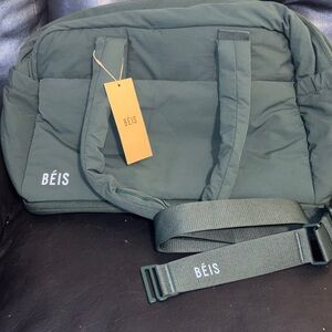 BEIS The Air Duffle in Teal New with Tags *read description*